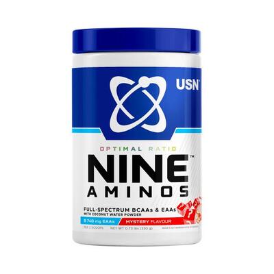 Usn nine aminos (330g) green jelly beans - aminozuren - aminozuur-mix