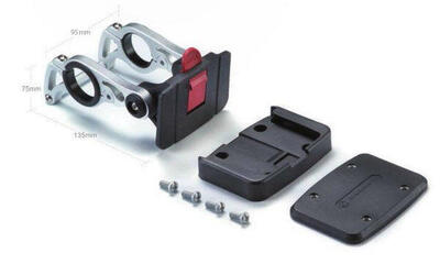 QT Cycle Tech QFIX supporto manubrio per borsa/cestino 95mm.