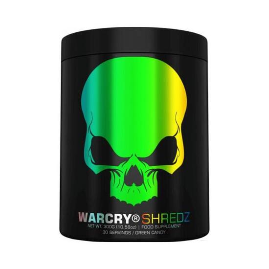 Genius Nutrition WARCRY Shredz (30 Serv) Green Candy