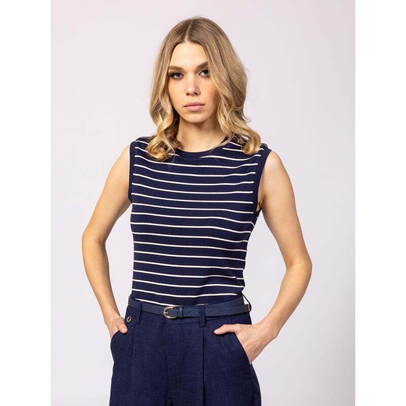 Tricou fără mâneci pentru femei BERTA