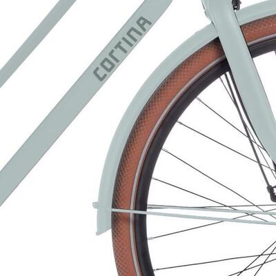 Cortina Schutzblech 28 Foss Blue Haze Matt ohne Streben.