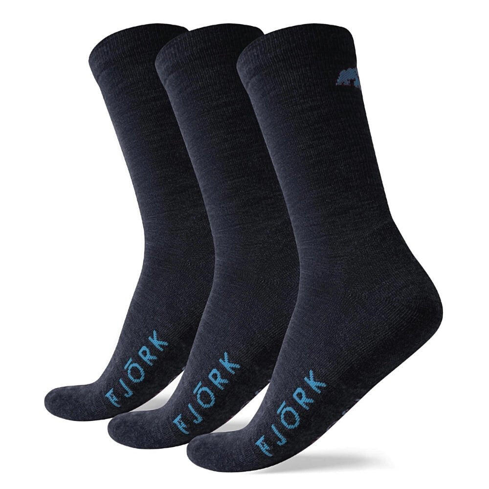 FJORK MERINO Classic Cut Socks – Pack of 3 in merino wool
