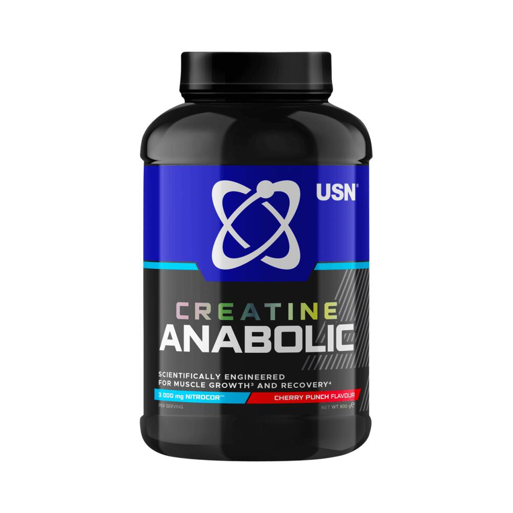 Usn - Usn Creatine Anabolic 5000 (900g) Cherry Punch - Créatine - Mélange De Créatine - Créatine - Decathlon