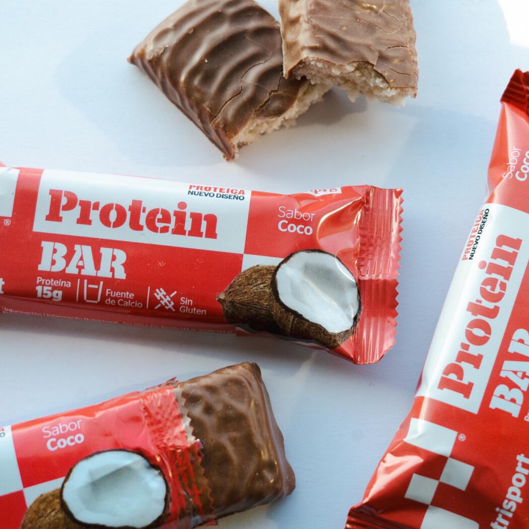 Barrita Protein Bar - 44g Coco Nutrisport 2/4
