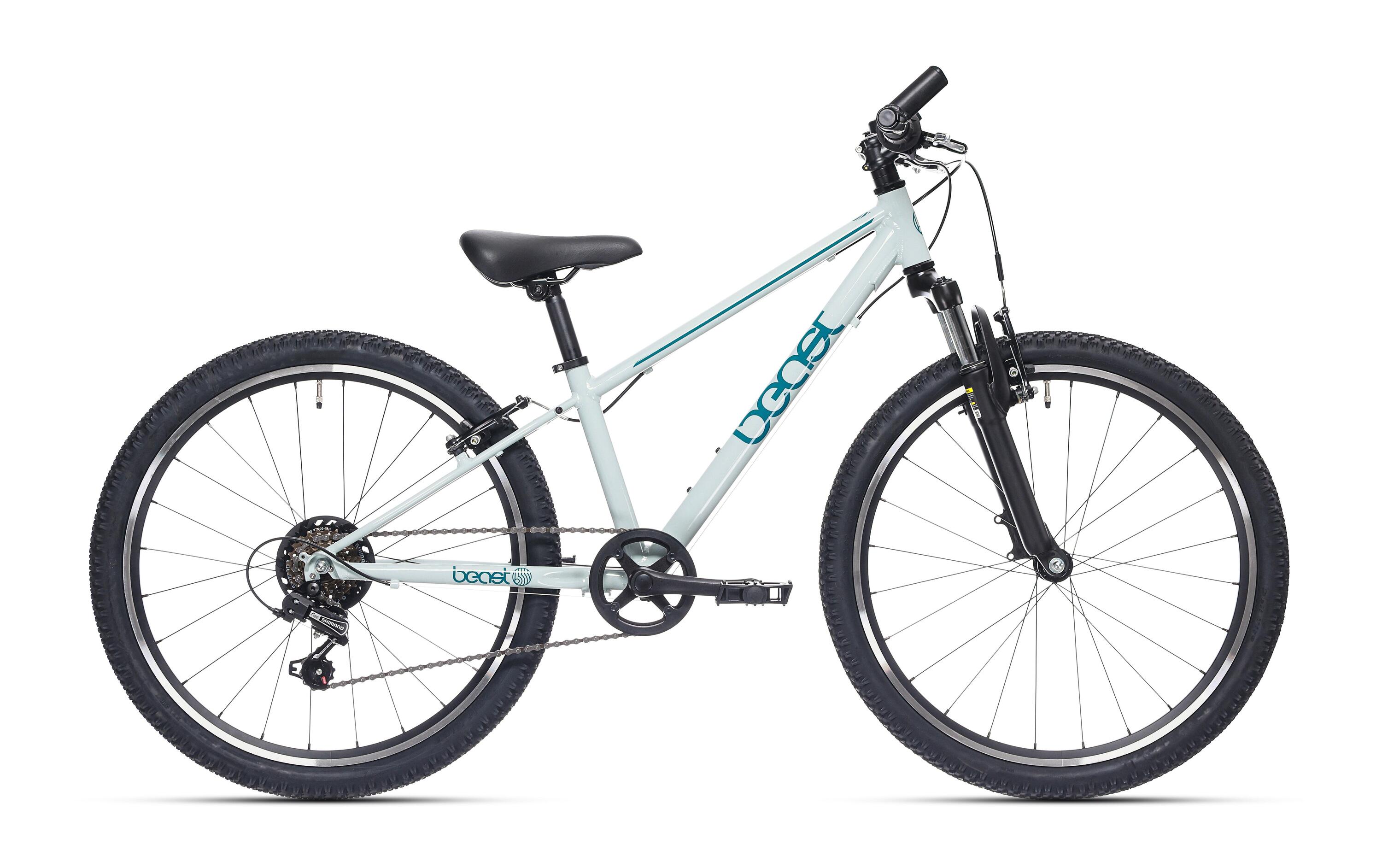 BIKEFUN Bikefun Kinderfiets The Beast 24 Inch - 6 Versnellingen V-Brake Seagrass