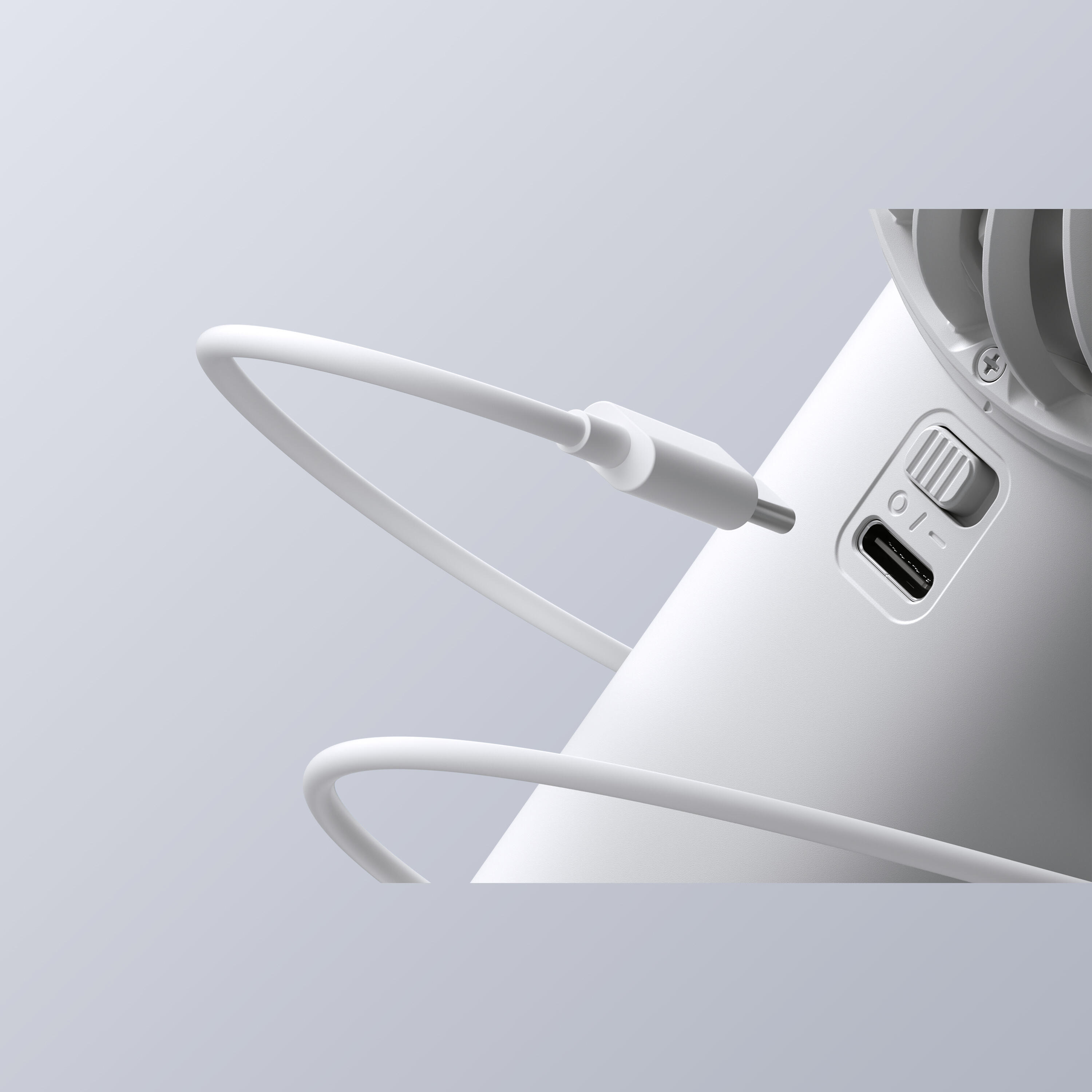 Jisulife ventilador portátil de mano Life 4 3600 mAh, blanco 5/5
