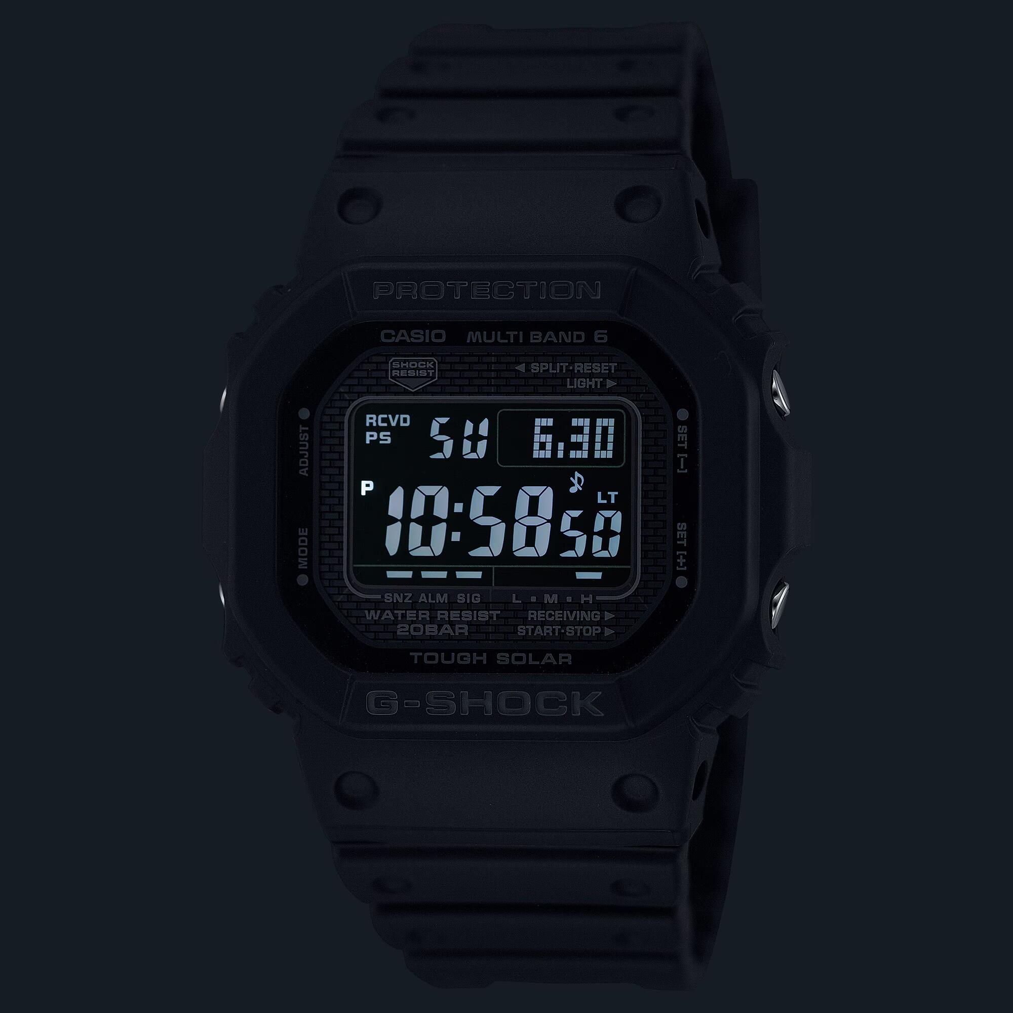 Mens Watch Casio GW-5000HS-1ER, Quartz, 43mm, 20ATM 4/6