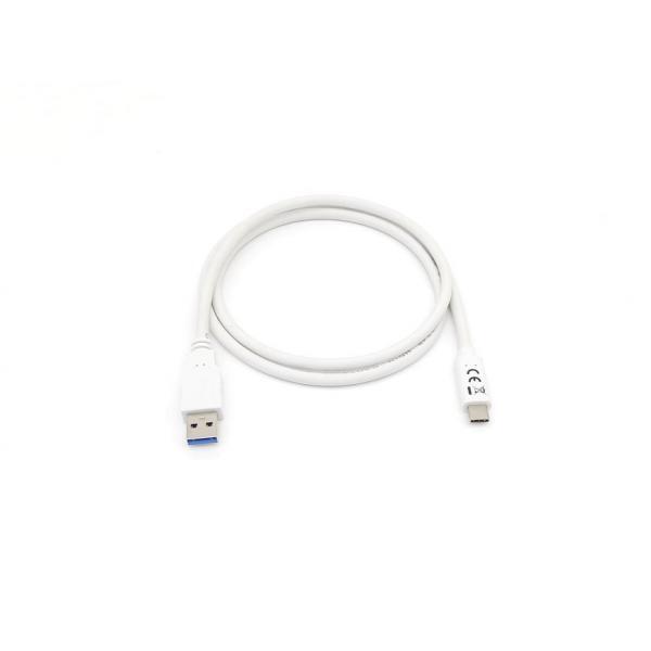 Equip 128363 USB 3.2 Gen 1 Tipo-C a Tipo-A Cable - 1m, Blanco 5/6