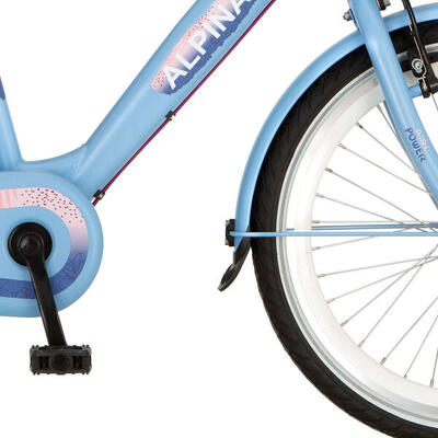 Set parafanghi Alpina 22 pollici Alaska Blue Matt