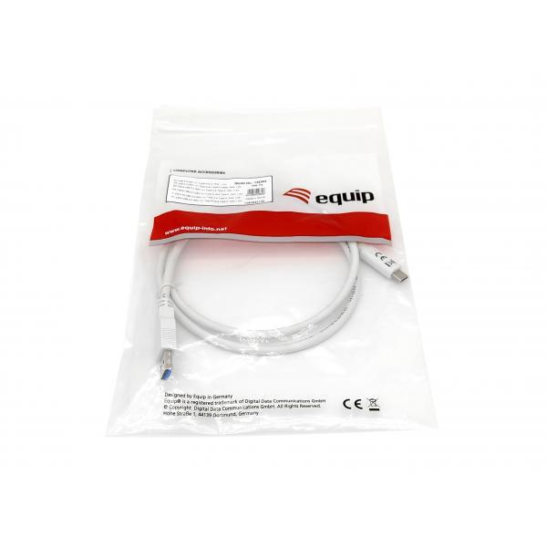 Equip 128363 USB 3.2 Gen 1 Tipo-C a Tipo-A Cable - 1m, Blanco 3/6