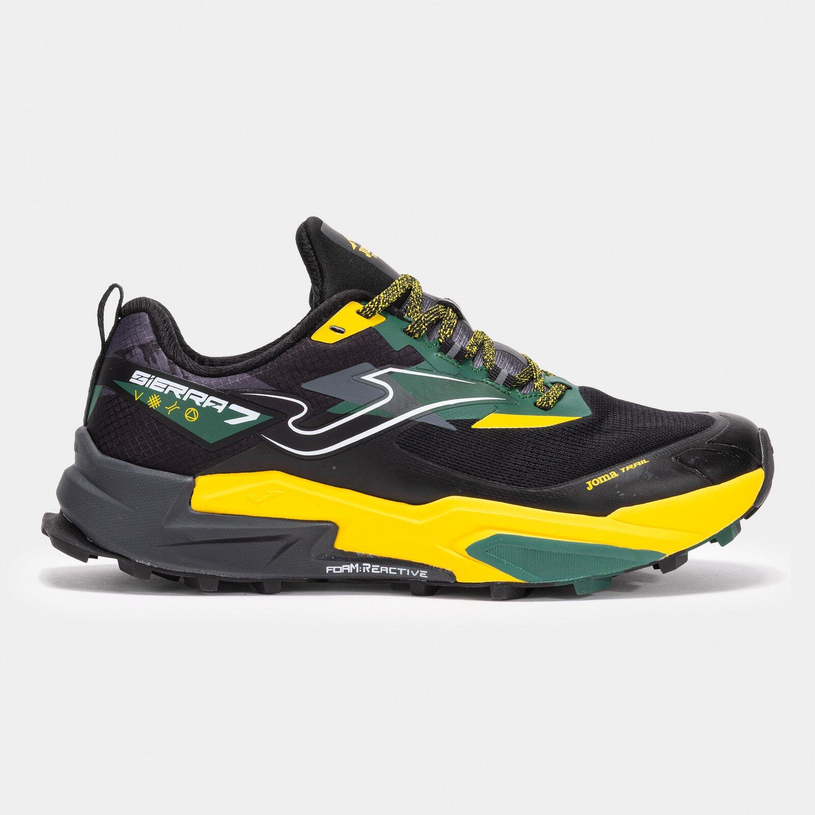 Buty do biegania męskie Joma Sierra black/lemon 45 EU