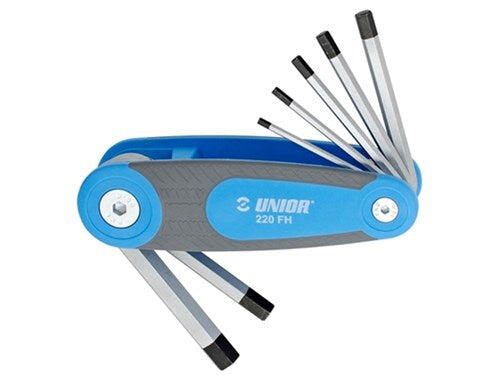 Unior jeu de clés Allen pliable 2,5–10 mm