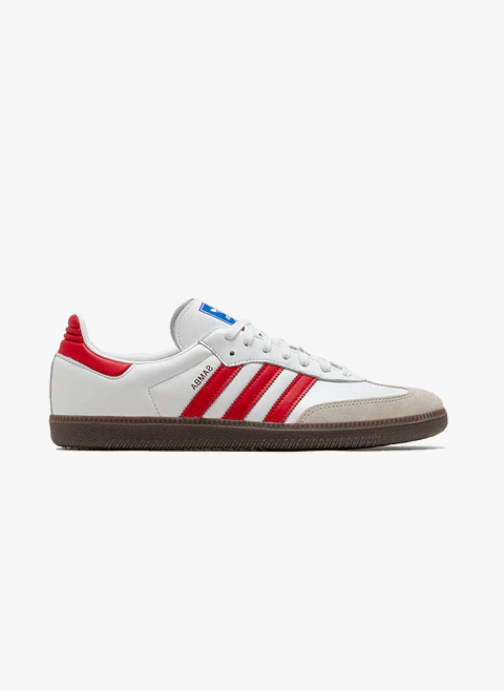 Adidas Samba OG White Red 3/5