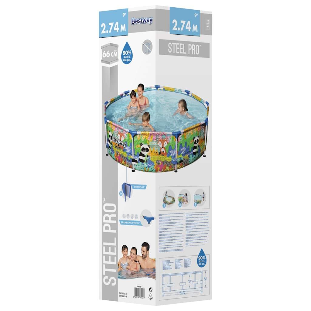 Bestway Piscine Steel Pro MAX 274x66 cm 3/3