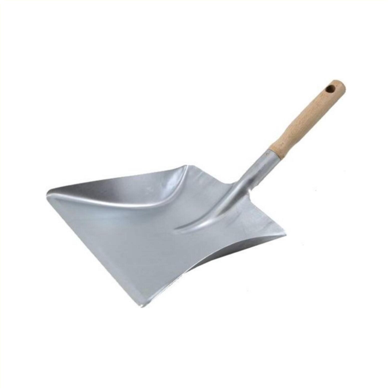 Steel - Pelle En Acier Galvanisé Avec Poignée En Bois Pour Un Nettoyage Efficace - Boite À Outils - Decathlon
