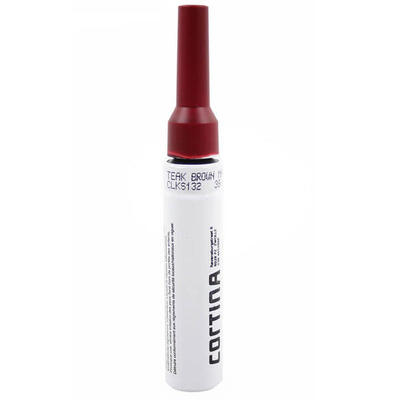 Cortina lakstift teak brown pbrz 202111 matt - perfect voor fietsreparaties