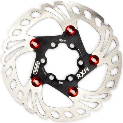 Elvedes rx14 floating rotor 140mm 96g 6 gaats+bout2015152