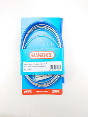 Elvedes Kabel Rollerbrems Blau - Ideal für Fahrräder