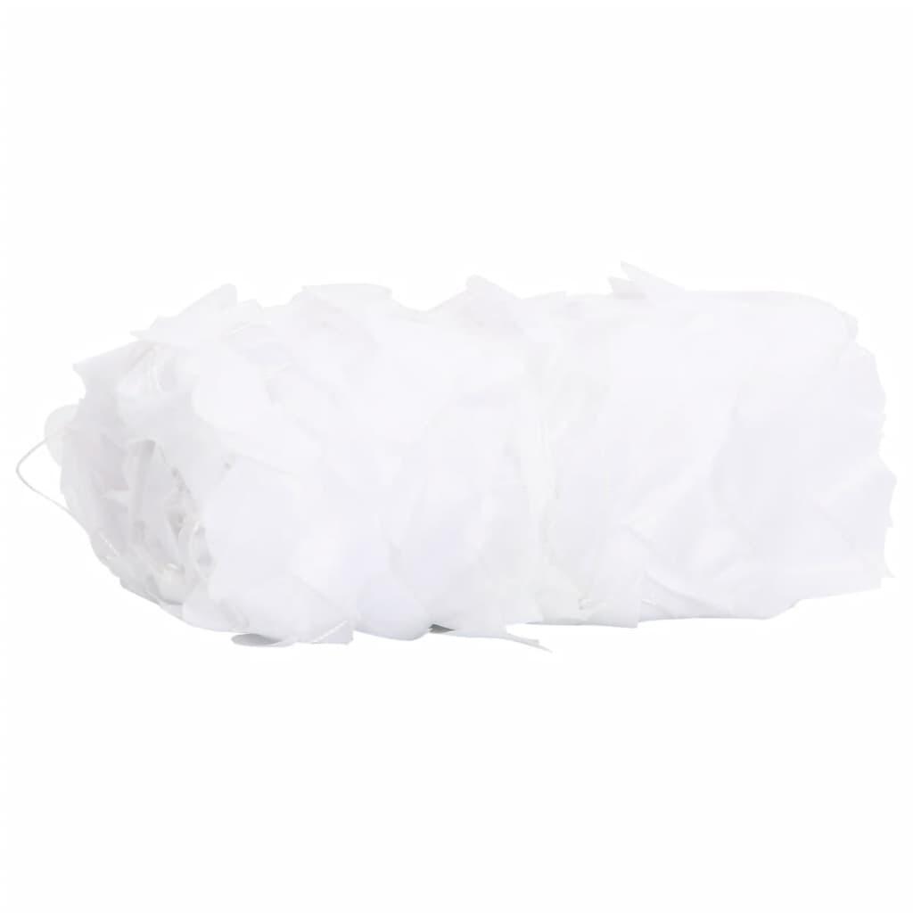 VidaXL Red de Camuflaje con Bolsa de Almacenamiento - 809x207 cm - Blanco 2/4