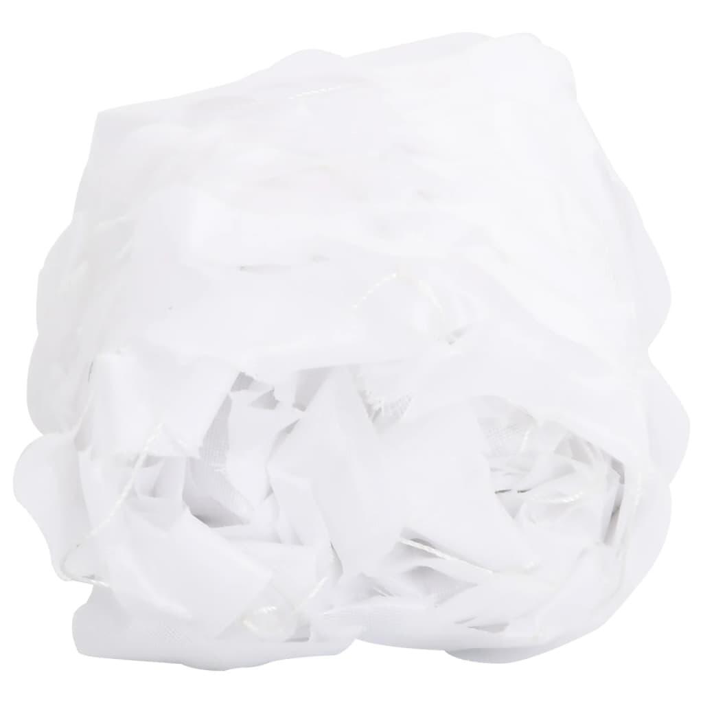 VidaXL Red de Camuflaje con Bolsa de Almacenamiento - 809x207 cm - Blanco 3/4