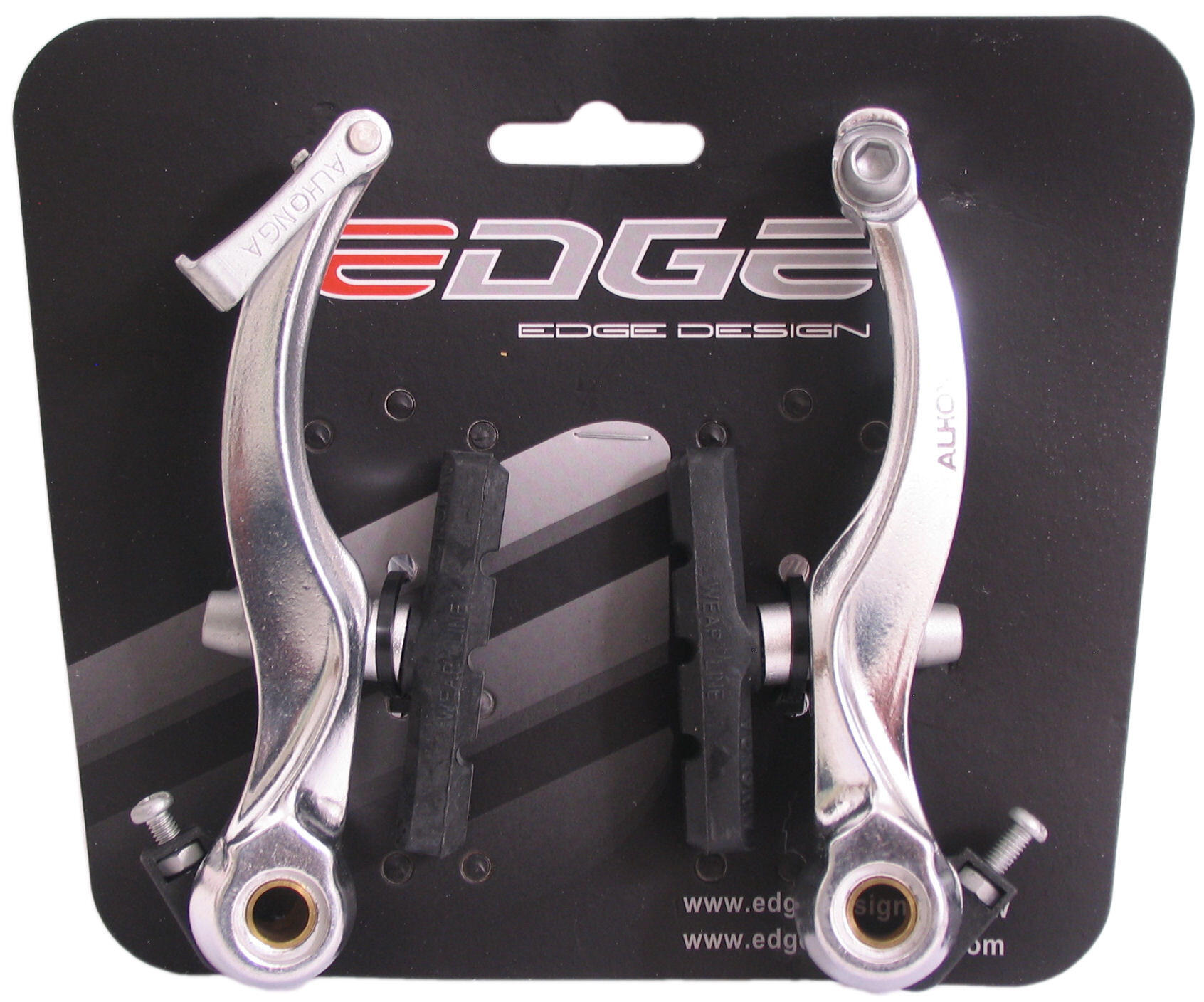 Freno V de Aluminio Plateado para ATB/MTB 2/2