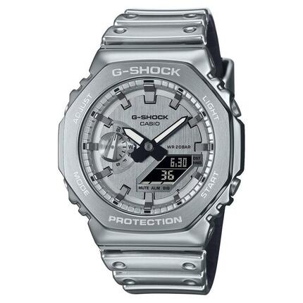 Casio Analogique - Digital Montre Argent/Argent GM-2100YM-8AER