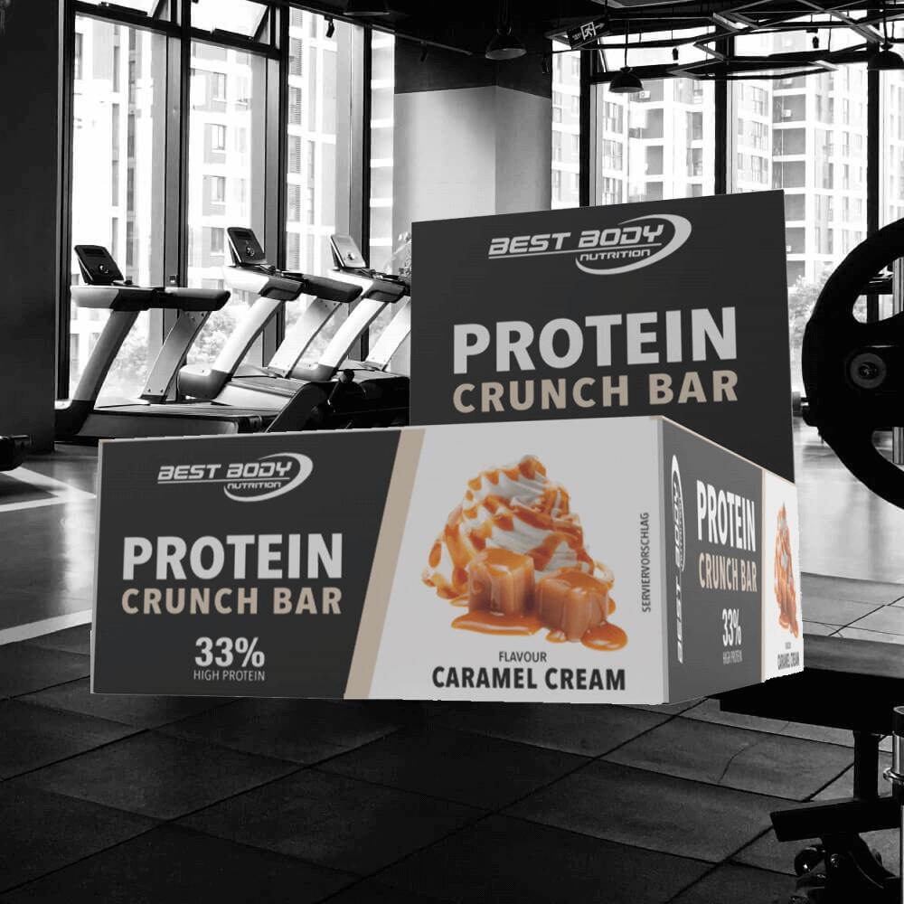 Best Body Nutrition Protein Crunch Bar 33% (12x35g) Caramel Cream - Repen 2/3