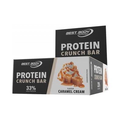 Best body nutrition protein crunch bar 33% (12x35g) toffee caramel - repen