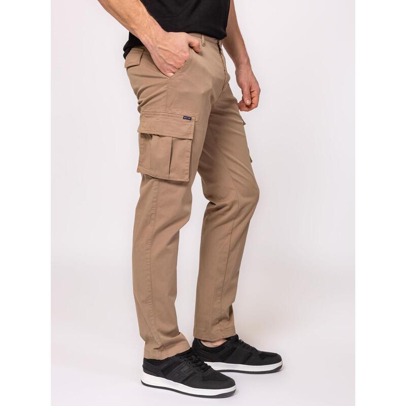 Pantaloni lungi din in pentru bărbați FEAR
