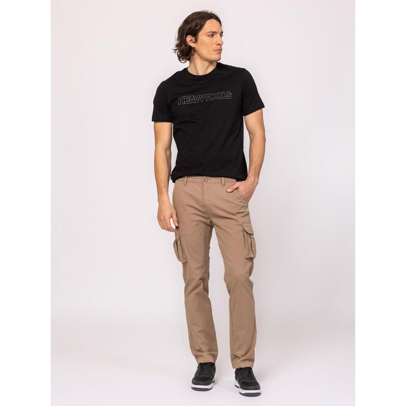 Pantaloni lungi din in pentru bărbați FEAR