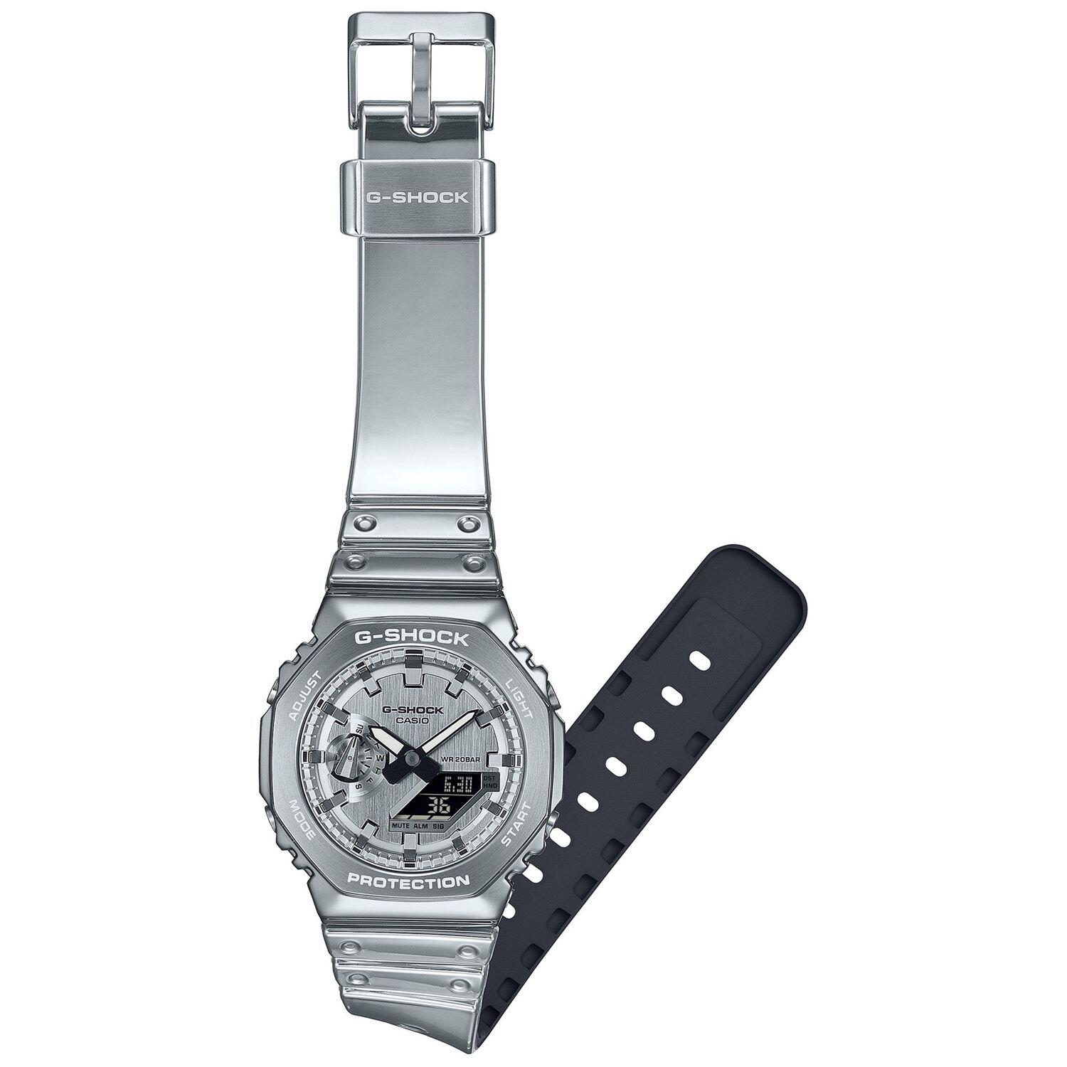 Casio Analog Digital Uhr Silber/Silber GM-2100YM-8AER 2/6