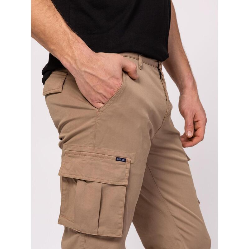 Pantaloni lungi din in pentru bărbați FEAR