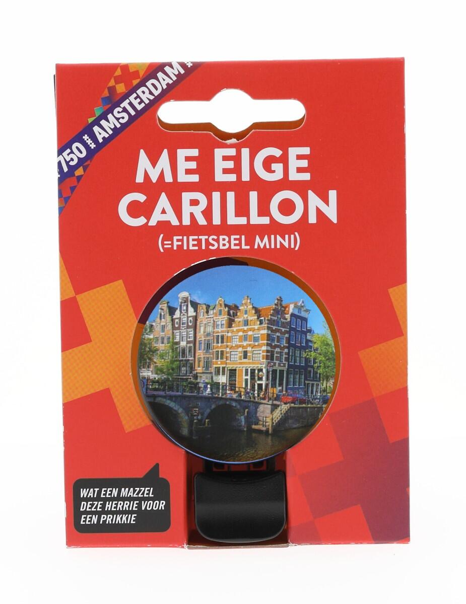 BUSCH + MÜLLER Busch Muller Fietsbel 60mm met Carillon en Mokum Motief
