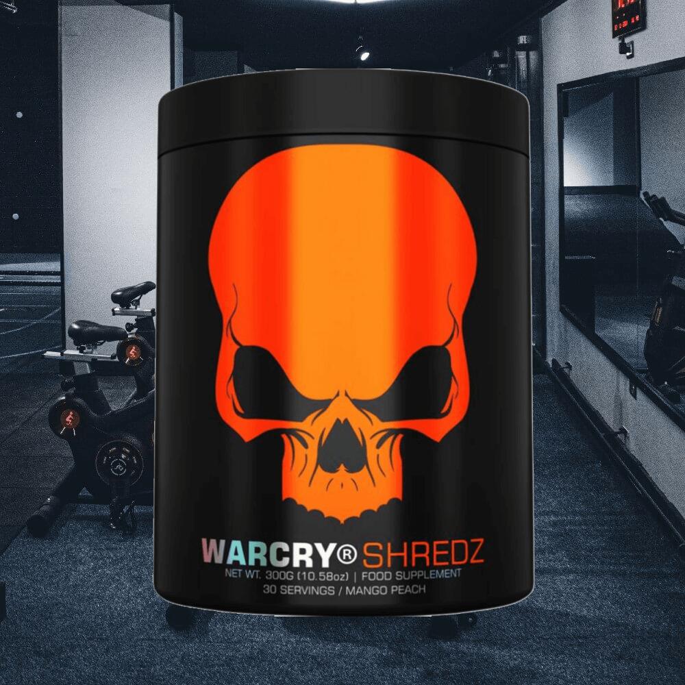 Genius Nutrition WARCRY Shredz (30 Serv) Mango Peach 2/3