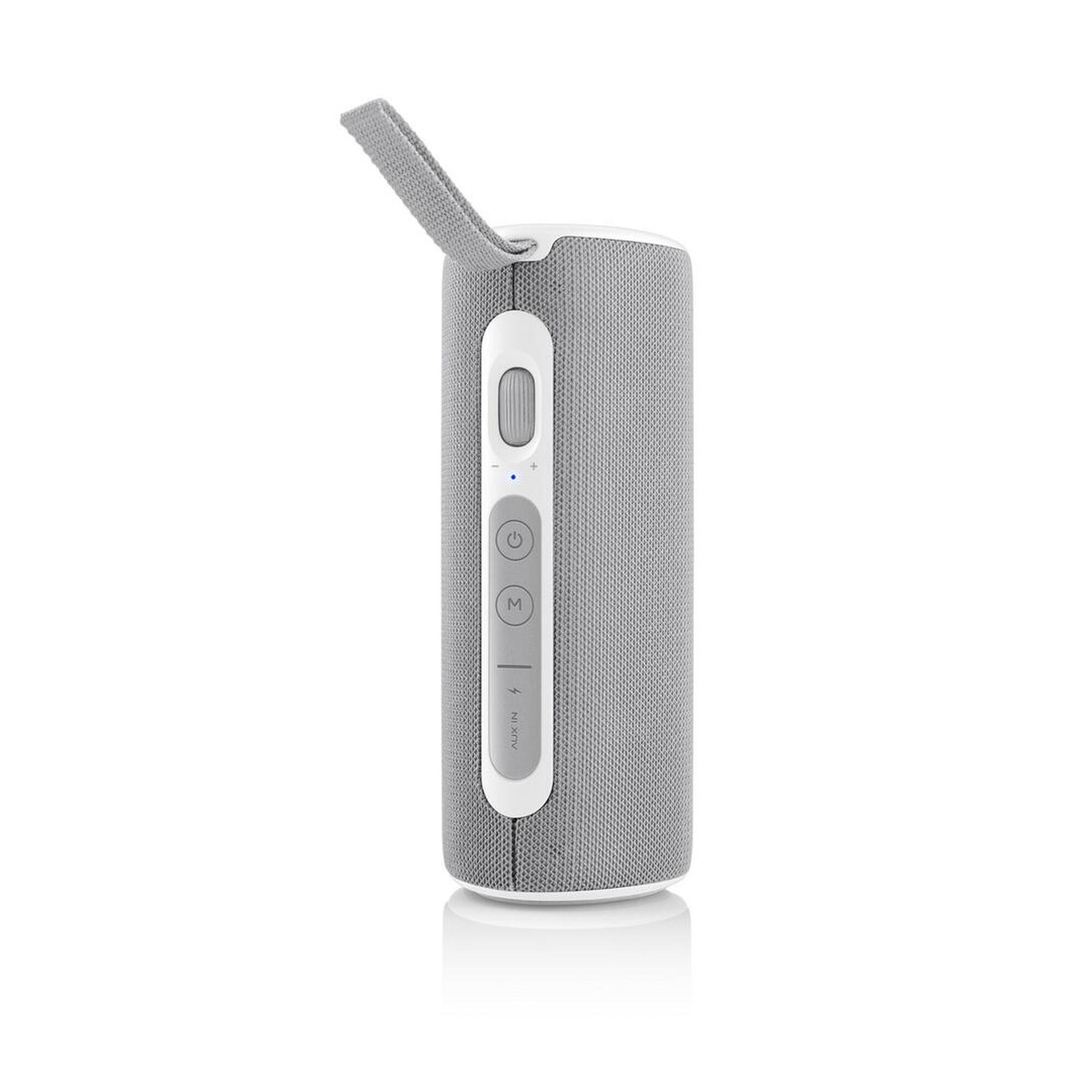 Boxa portabila JVC XS-E423G, 24 W, Bluetooth, IPX5, iluminare cu LED-uri, gri
