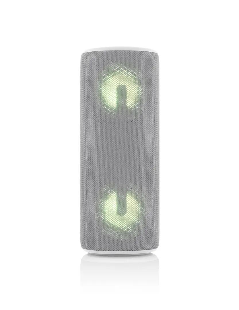 Boxa portabila JVC XS-E423G, 24 W, Bluetooth, IPX5, iluminare cu LED-uri, gri 2/7
