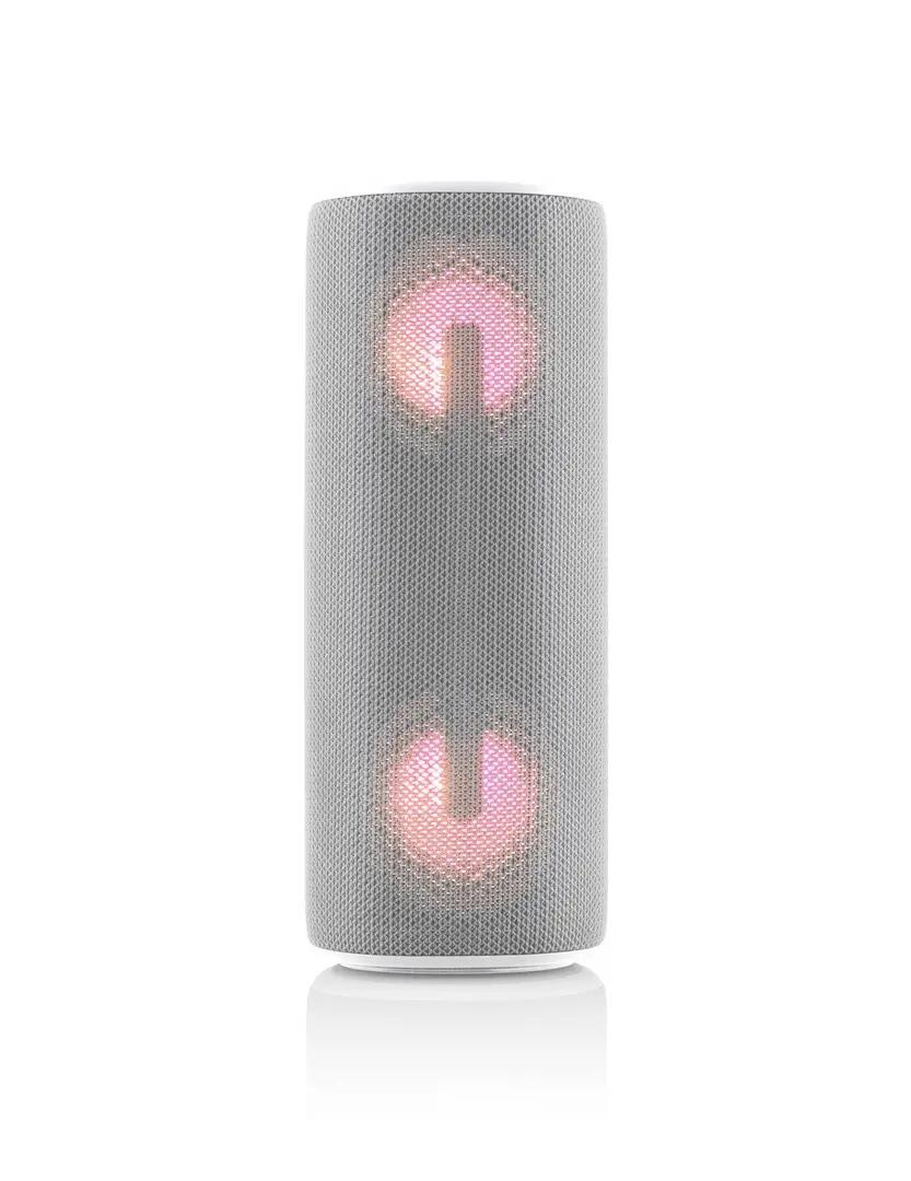 Boxa portabila JVC XS-E423G, 24 W, Bluetooth, IPX5, iluminare cu LED-uri, gri 3/7
