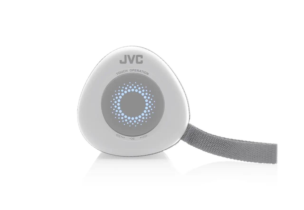 Boxa portabila JVC XS-E423G, 24 W, Bluetooth, IPX5, iluminare cu LED-uri, gri 5/7