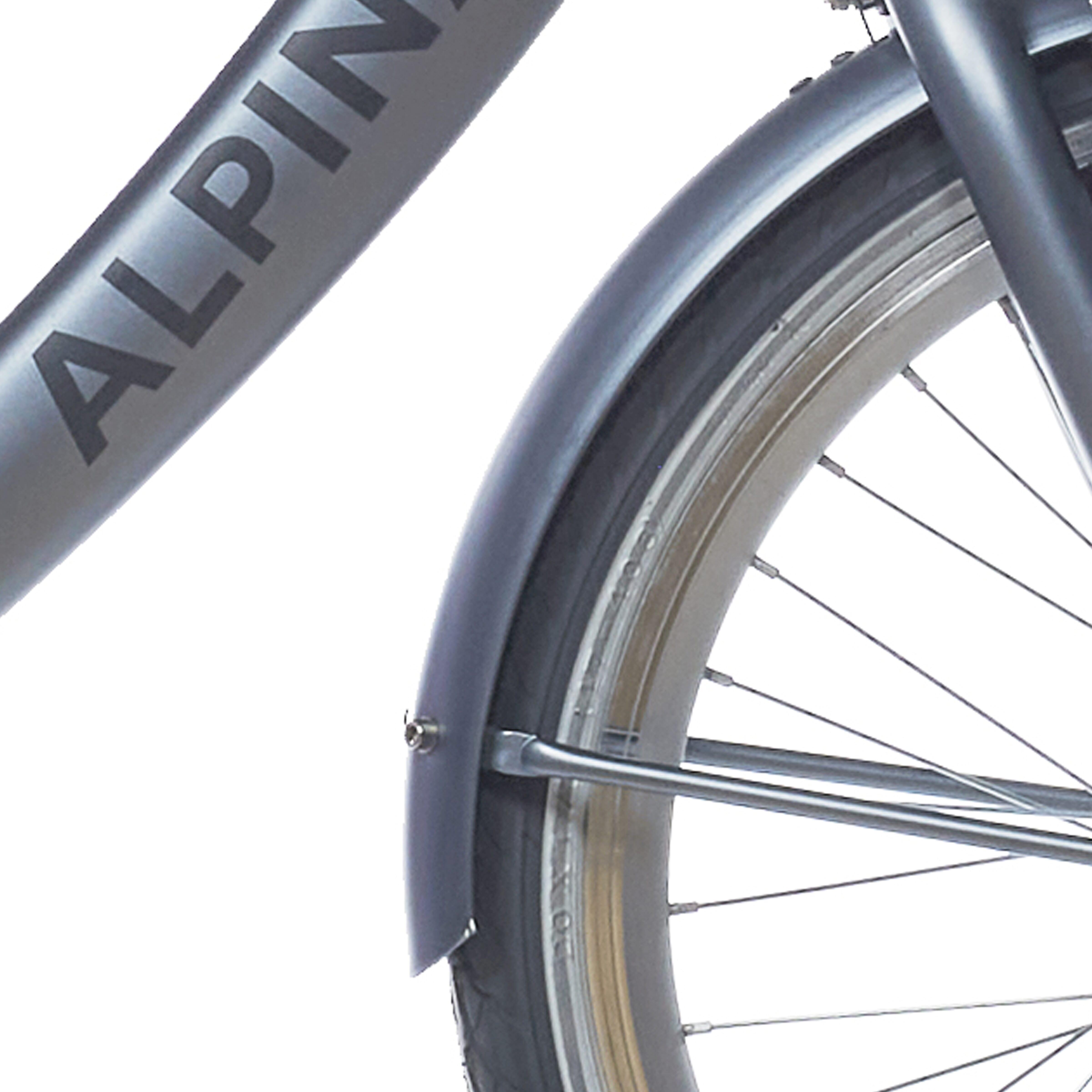 Zestaw błotników Alpina 20 Clubb satynowy czarny mat
