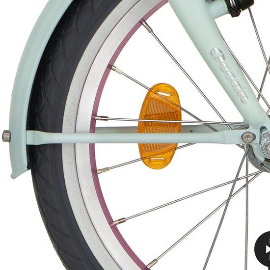 Set supporti parafango Alpina 18 Ocean Glace Mint opaco.