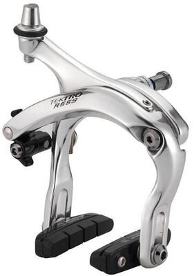 Tektro R559 Bremsatz mit P477 Bremsbelägen - Vorne. Silber