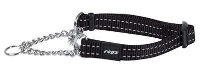 Collier Halfslip pour Chiens Rogz Snake - Noir
