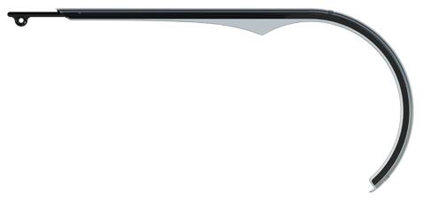HERRMANS Protector de cadena Slim 48T 308mm negro/transparente 2/2