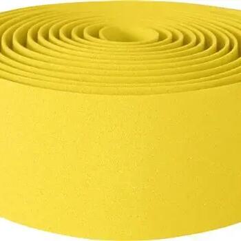 Tecora Cork Handlebar Tape Yellow - Ideal for Cyclists