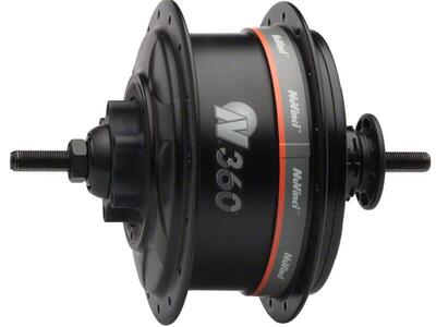 Shimano nuvinci n360 achternaaf disc 6-punt 32 gaats zwart