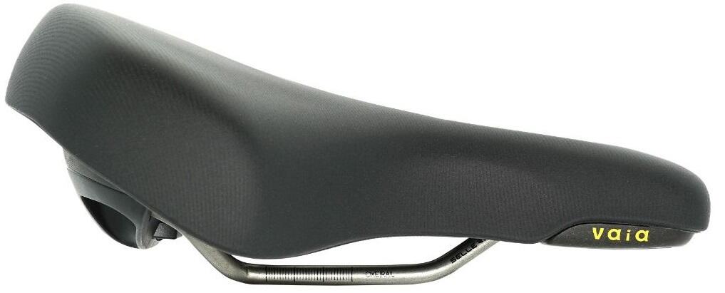 Selle Royal Vaia Relaxed Zwart - Comfortabel Fietszadel 3/4
