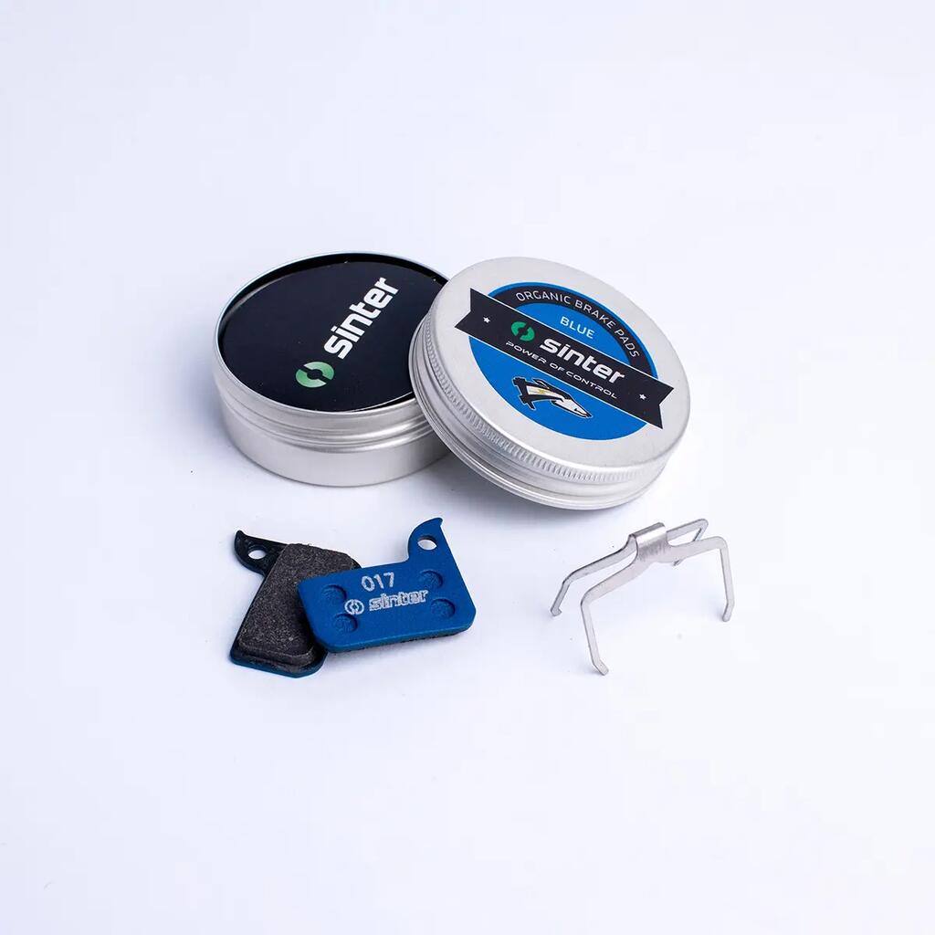 Electric Blue Disc Brake Blocks for E-Bikes