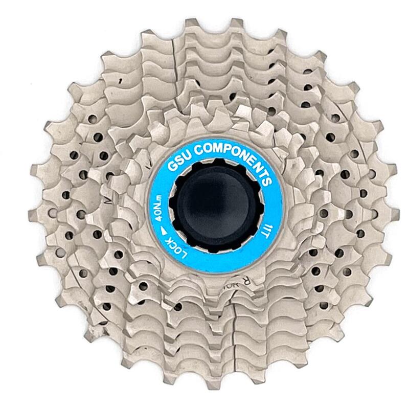 Cassette GSU à 10 vitesses 11-25 dents argent pour vélos de route
