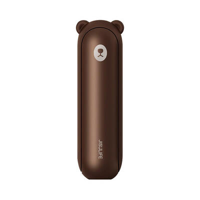 Jisulife ventilador portátil de mano Life 8 Plus 4500 mAh, marrón