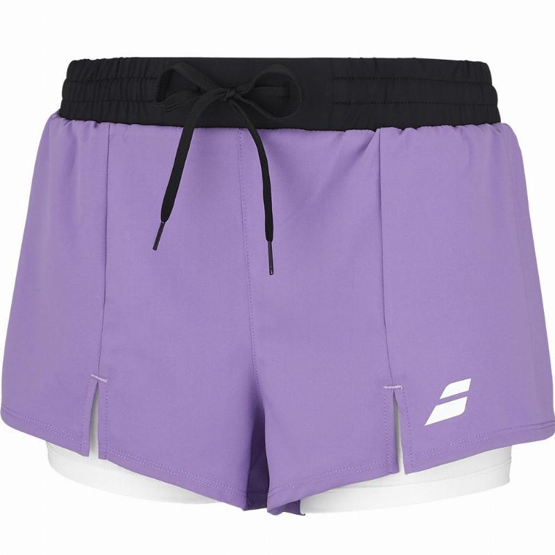 Short Babolat Padel Lavanda Mujer 2/5